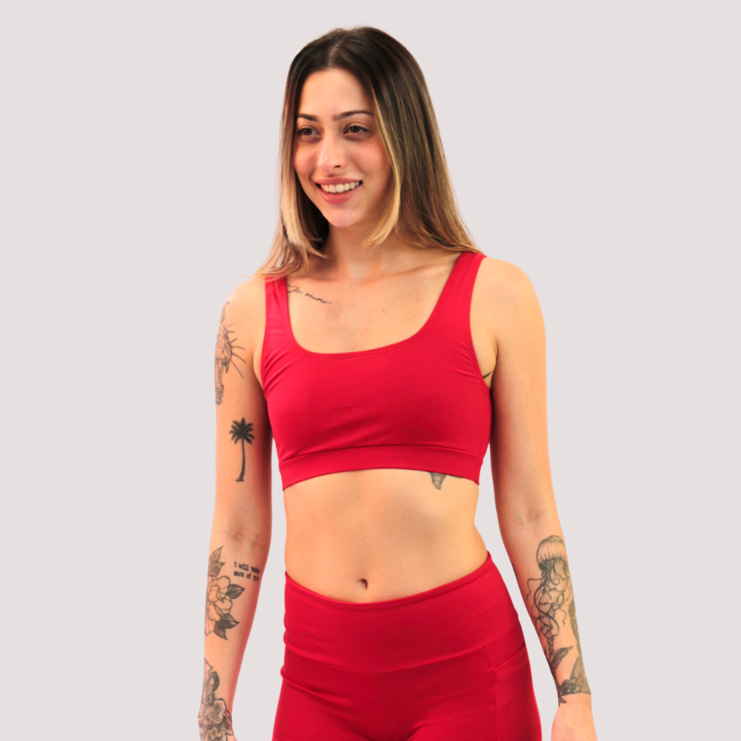 TOP REGATA VERMELHO